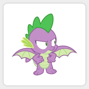 Winged Spike 3 Sticker